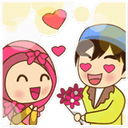 Стикеры Funny Moslem Boy (LINE Sticker) в Telegram