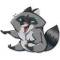 Стикеры Енот Елисей в Telegram