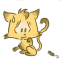 Стикеры fossy the cat в Telegram