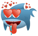 Стикеры AntiLand Shark в Telegram