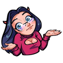 Стикеры Мэрри в Telegram