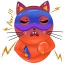 Стикеры Экзотичный кот в Telegram
