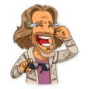 Стикеры Большой Лебовски в Telegram