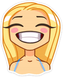 Стикеры Ангел Мари в Telegram