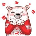 Стикеры Мишка Пампу в Telegram