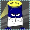 Стикеры Кот в квадрате в Telegram
