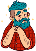 Стикеры Borodist в Telegram