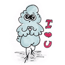 Стикеры OwlKate в Telegram