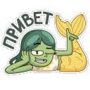 Стикеры Голди в Telegram