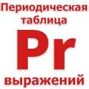 Стикеры Таблица Выражений в Telegram