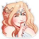 Стикеры Орифэль в Telegram