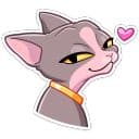 Стикеры Клео в Telegram