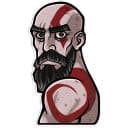 Стикеры God of War в Telegram