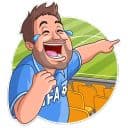 Стикеры Болельщик в Telegram