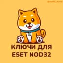 Канал Ключи для ESET NOD32 бесплатно 2024 | Free keys for NOD32 в Telegram