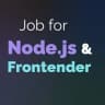 Telegram-канал Job for Frontend (JavaScript + Node.js) Developers