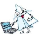 Стикеры Бумажный самолётик в Telegram