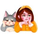 Стикеры Эли и Генри в Telegram