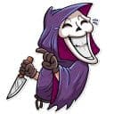 Стикеры Крик в Telegram