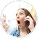 Стикеры Эмоциональная девушка в Telegram