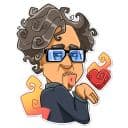 Стикеры Тим Бёртон в Telegram