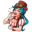 Стикеры Элизабет в Telegram