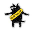 Стикеры Волк в Telegram