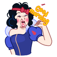 Стикеры Disney Princess в Telegram