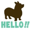 Стикеры Корги в Telegram