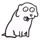 Стикеры College Dog в Telegram