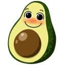 Стикеры Милаш Авокадо в Telegram
