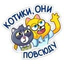 Стикеры Классный Кот в Telegram
