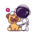 Стикеры Космонавт в Telegram