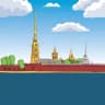Telegram-канал Погода в Санкт-Петербурге