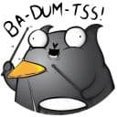 Стикеры Стендап кот в Telegram