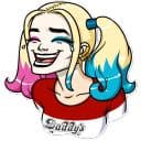 Стикеры Харли Квинн в Telegram