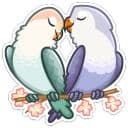 Стикеры Неразлучники в Telegram