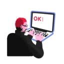 Стикеры Арт-директор в Telegram