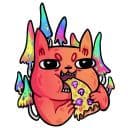 Стикеры Кошачье путешествие в Telegram