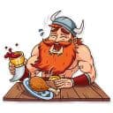 Стикеры Викинг в Telegram