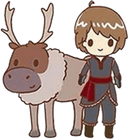 Стикеры Frozen para Popy в Telegram