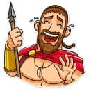 Стикеры Это спарта! в Telegram