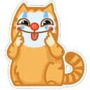 Стикеры Забавный Персик в Telegram