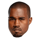 Стикеры kanye west faces в Telegram