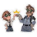 Стикеры Бертрам в Telegram