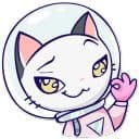 Стикеры АстроКиса в Telegram