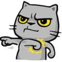 Стикеры Просто кот в Telegram