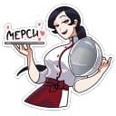 Стикеры Ада в Telegram