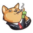 Стикеры Крипто-пёс в Telegram