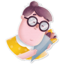 Стикеры Granny by Nastya Getman в Telegram